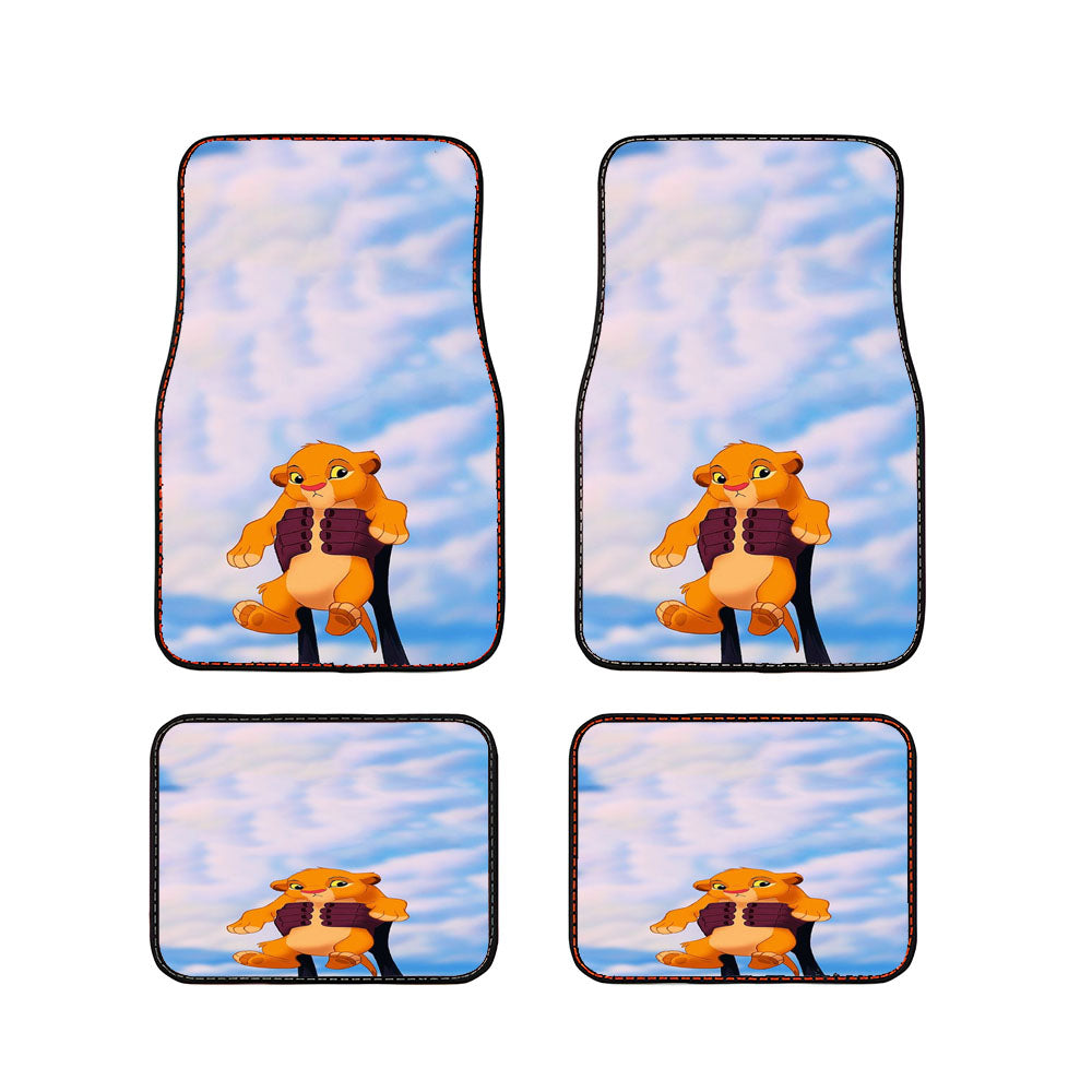 The Lion King Background Car Floor Mats Accessories