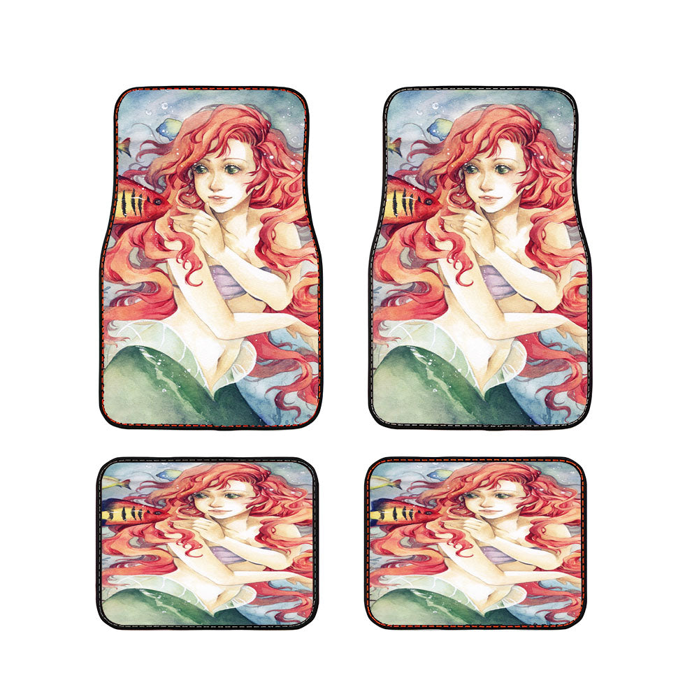 The Little Mermaid Ariel Car Floor Mats Accessories