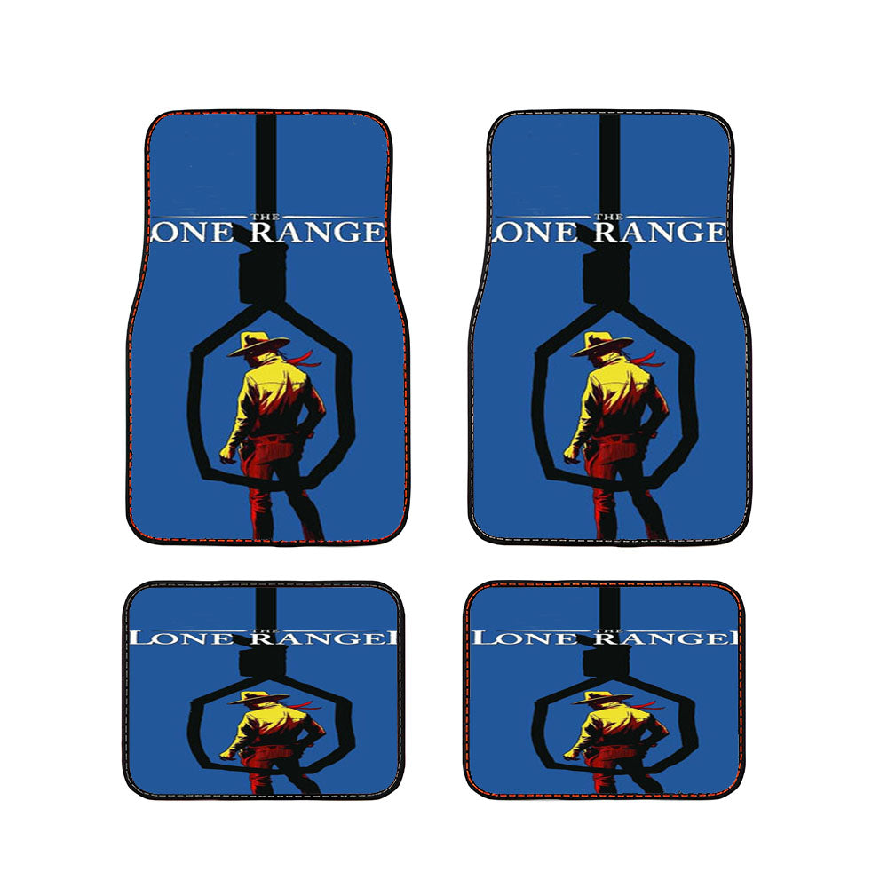 The Lone Ranger Art Car Floor Mats Accessories