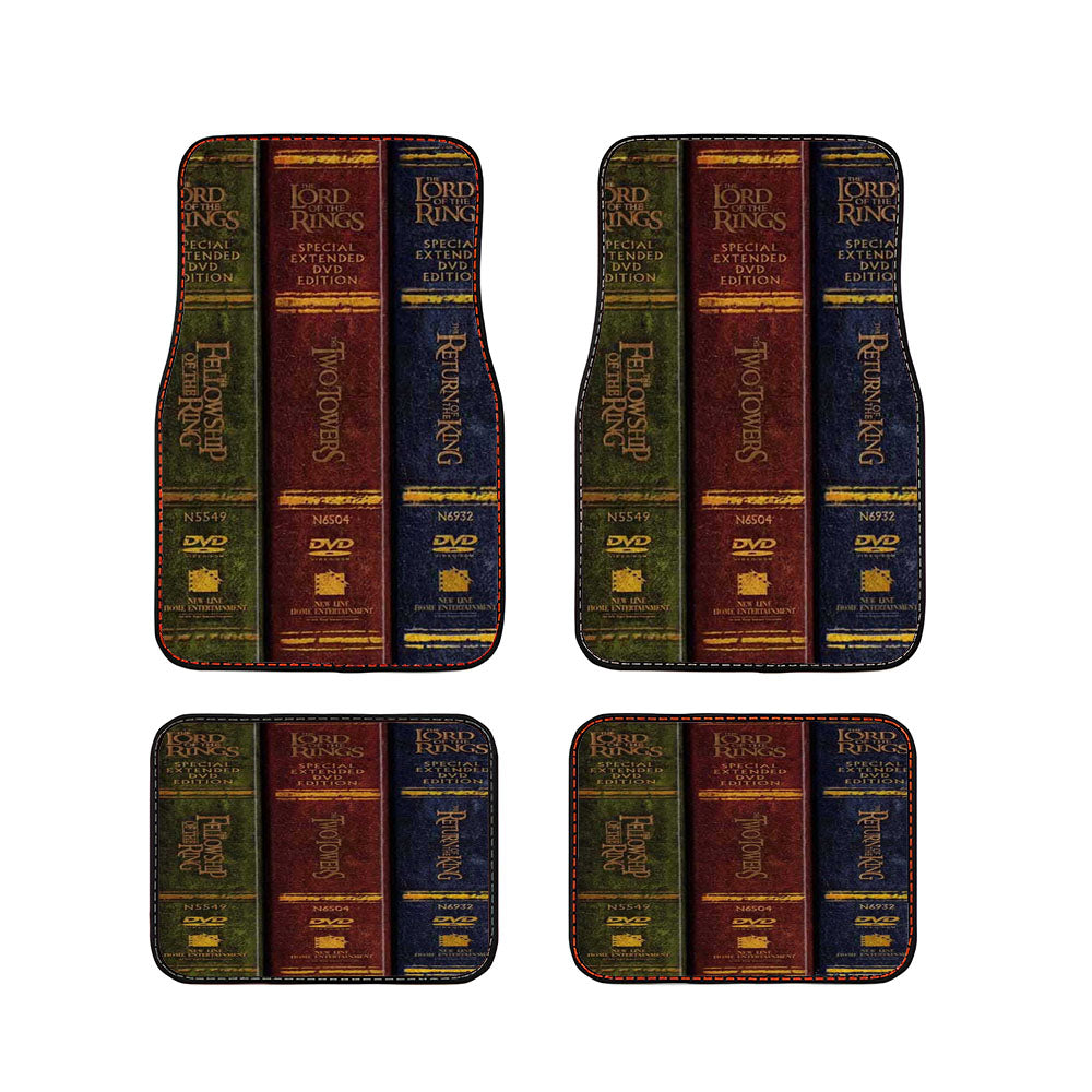 The Lord Of The Rings Trilogy Books Car Floor Mats Accessories