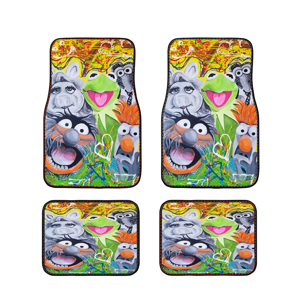 The Muppets Painting Car Floor Mats Accessories