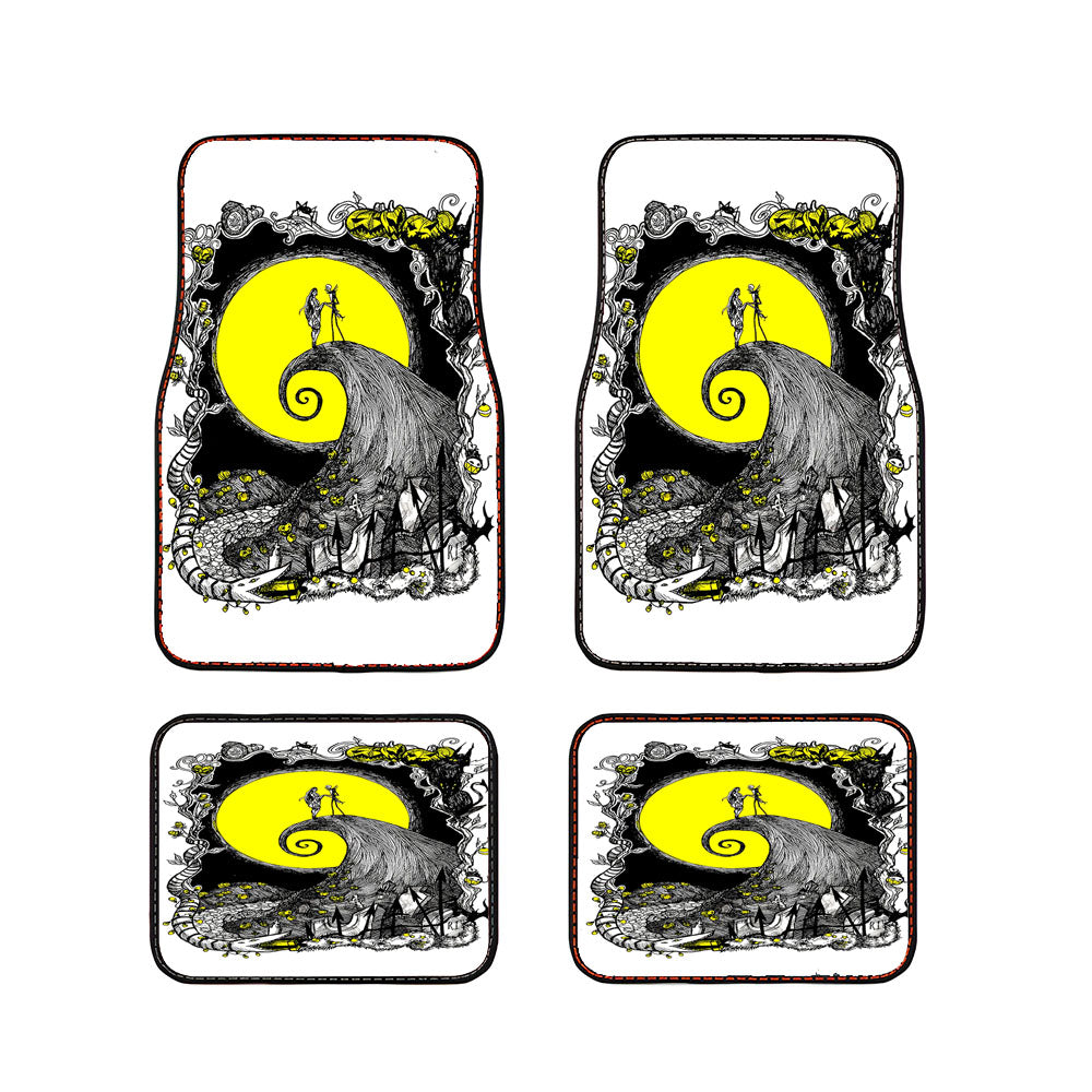 The Nightmare Before Christmas Frame Car Floor Mats Accessories