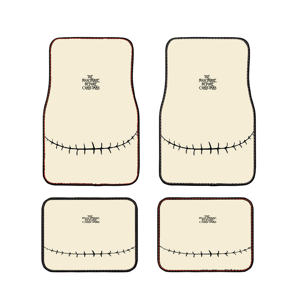 The Nightmare Before Christmas Smiley Car Floor Mats Accessories