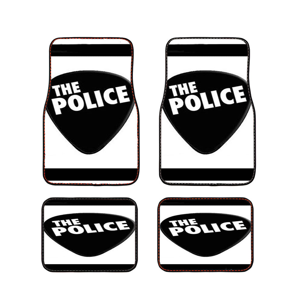 The Police Pick Guitar Car Floor Mats Accessories