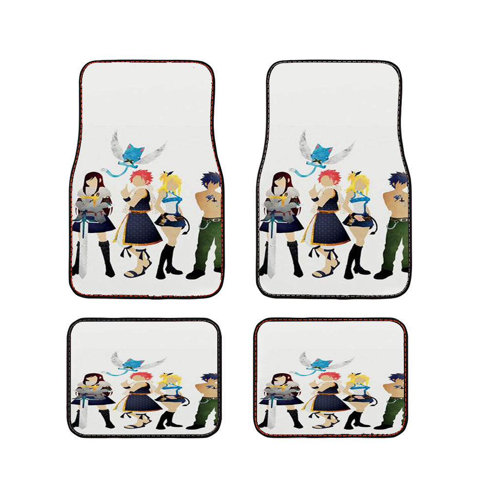 The Protagonists Fairy Tail Car Floor Mats Accessories