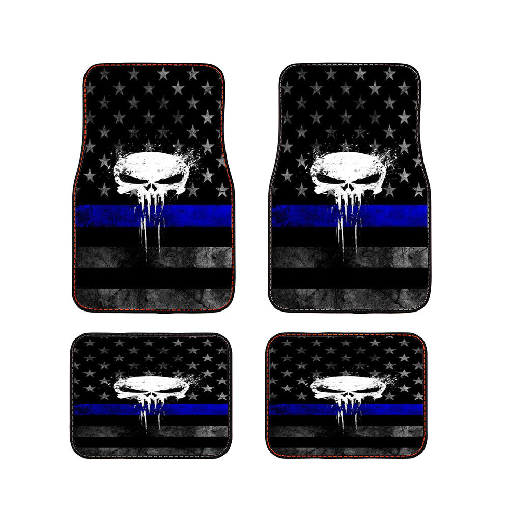 The Punisher Icon Car Floor Mats Accessories