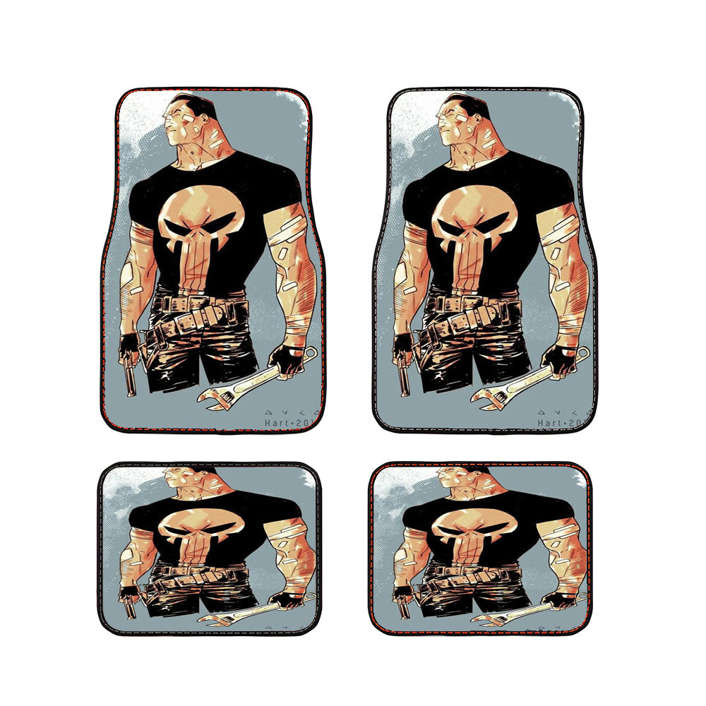 The Punishman Hart 014 Car Floor Mats Accessories