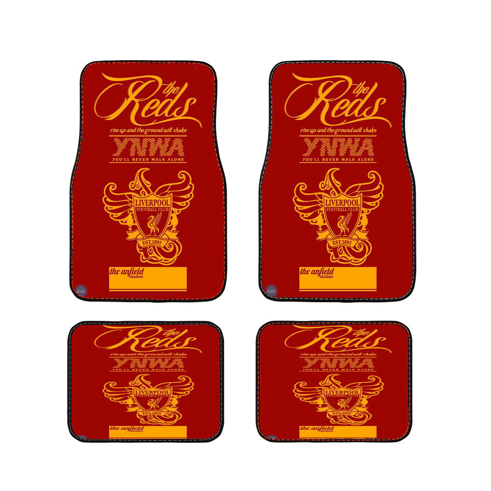 The Red Liverpool Car Floor Mats Accessories