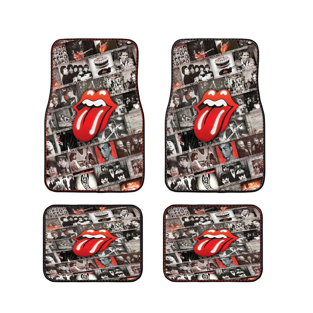 The Rolling Stones Photo Logo Car Floor Mats Accessories