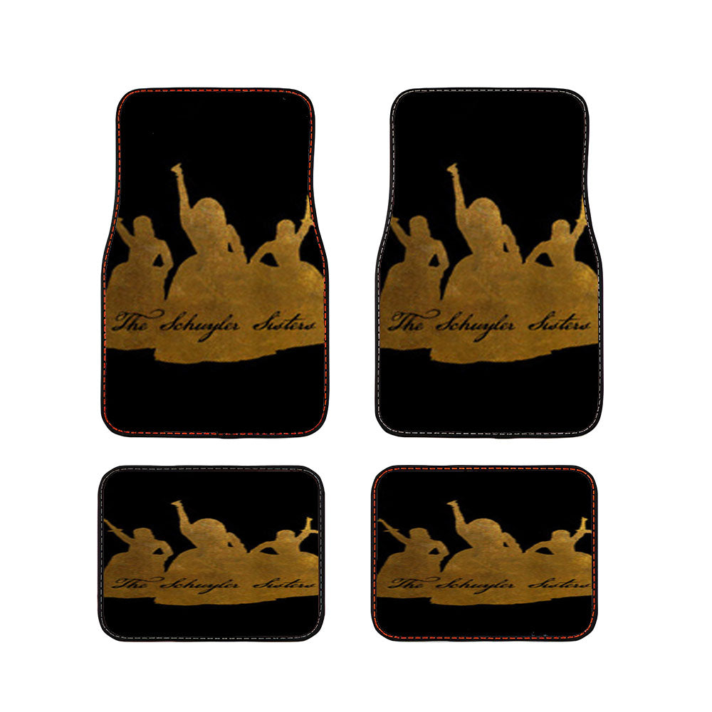 The Schuyler Sisters Hamilton Car Floor Mats Accessories