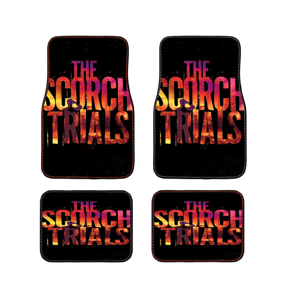 The Scorch Trials Car Floor Mats Accessories