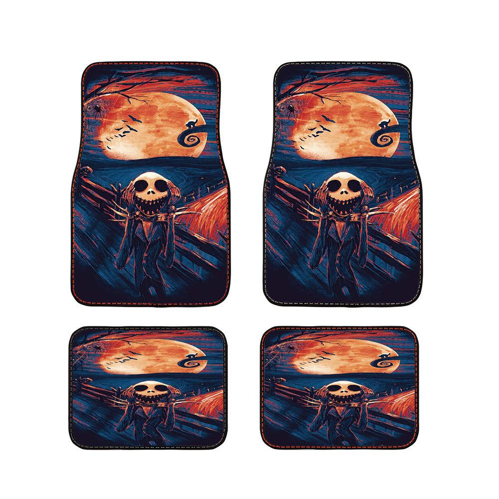 The Scream Nightmare Before Christmas Car Floor Mats Accessories