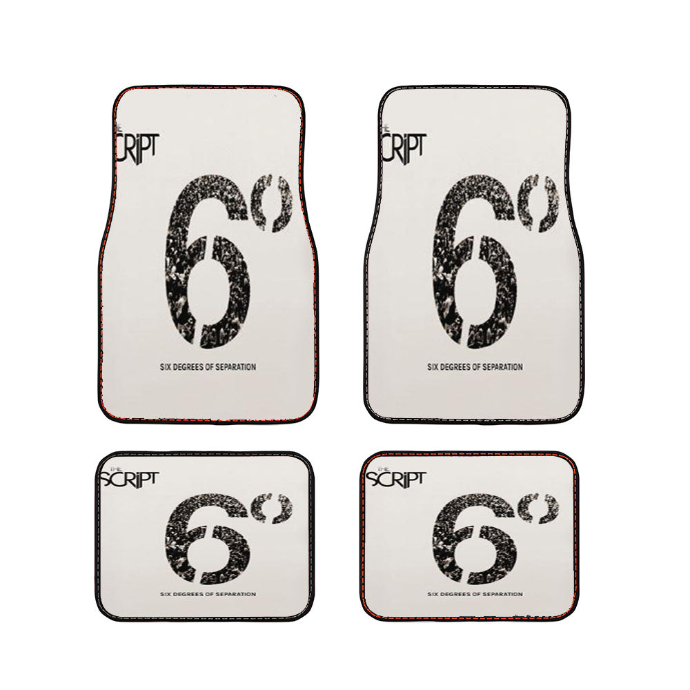 The Script Six Degres Separation Car Floor Mats Accessories