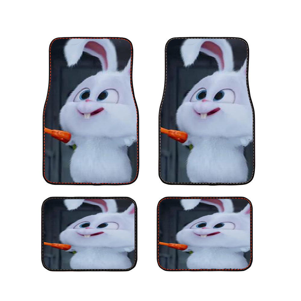 The Secret Life Of Pets Rabbit Smile Car Floor Mats Accessories