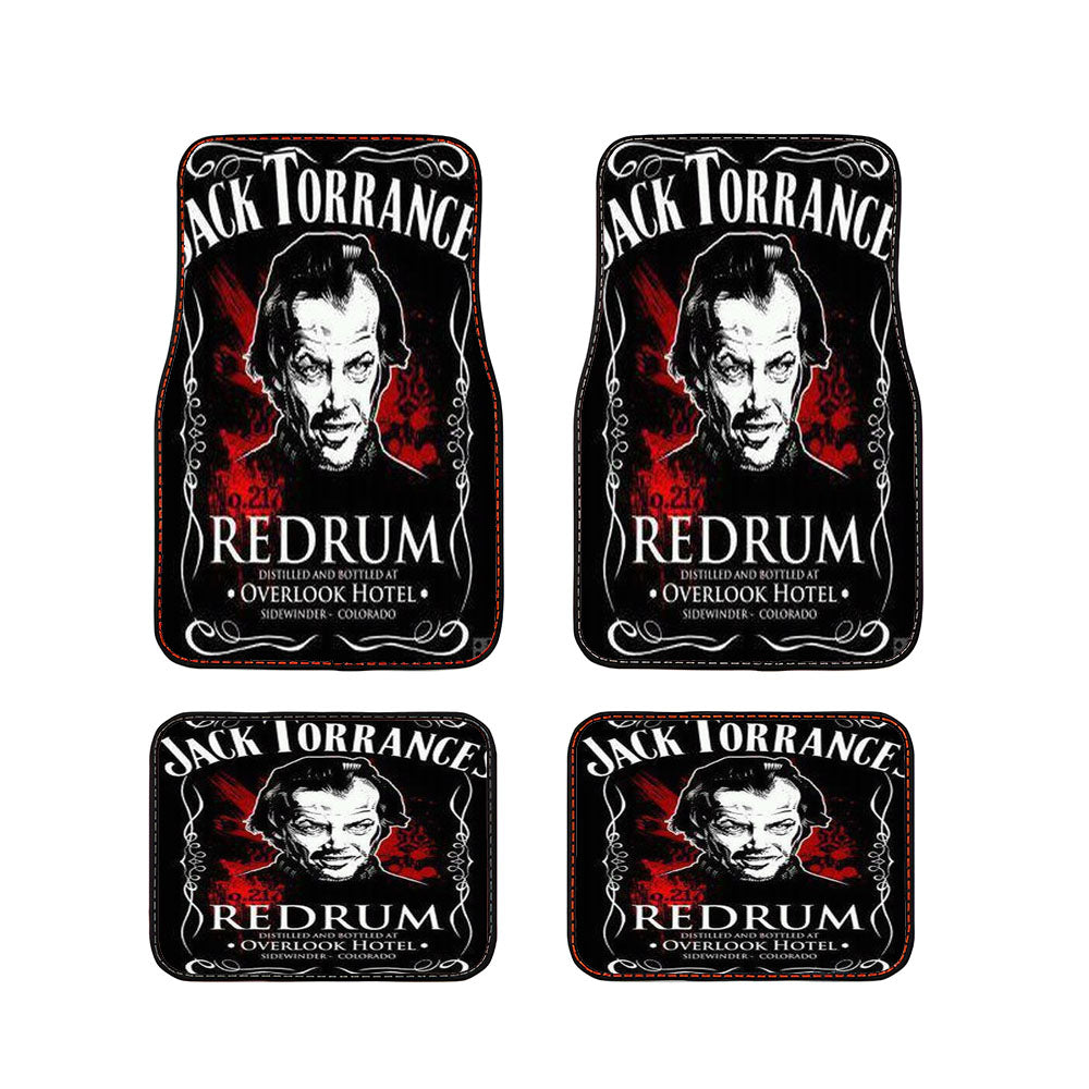The Shining Jack Torrance Redrum Car Floor Mats Accessories