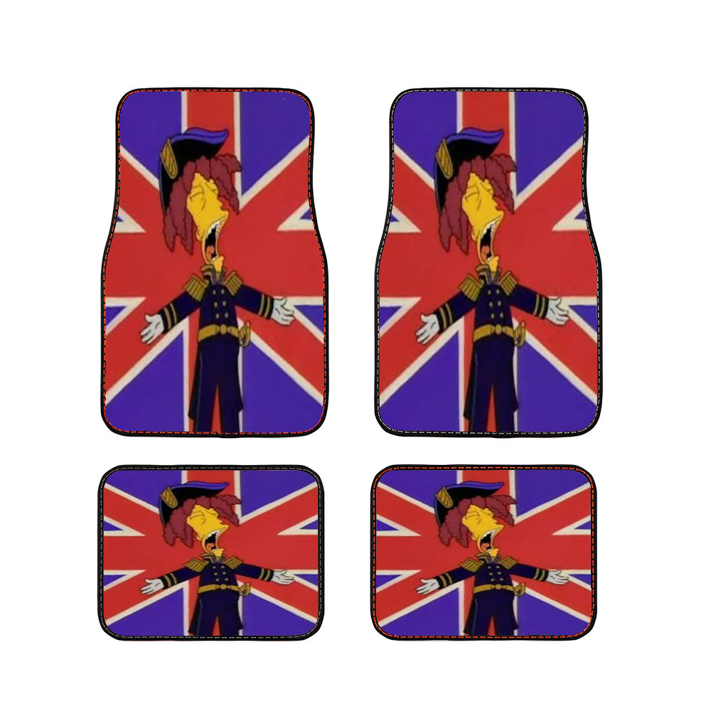 The Simpsons Always Real Car Floor Mats Accessories