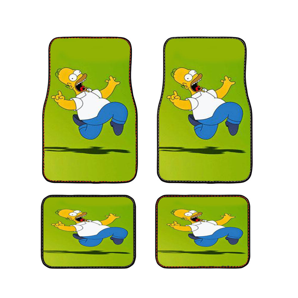 The Simpsons Homer Car Floor Mats Accessories
