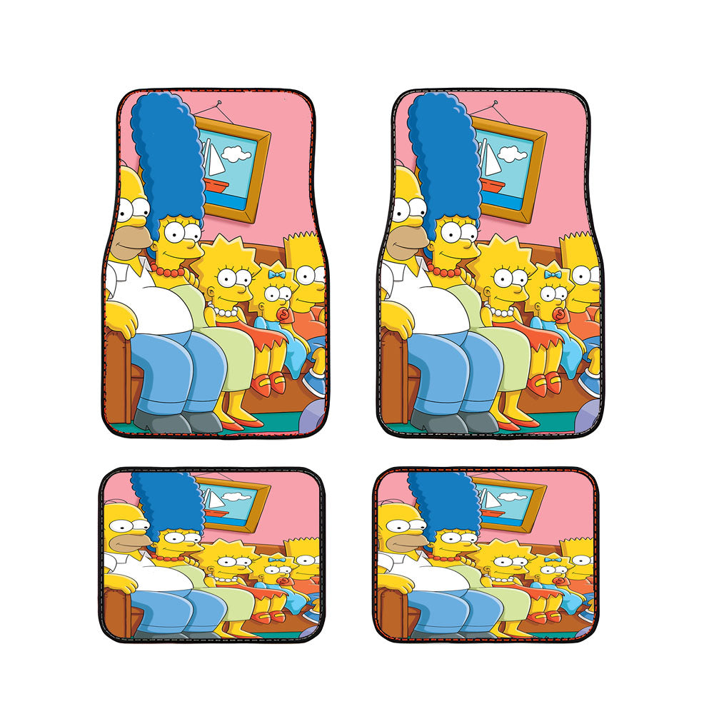 The Simpsons Original Car Floor Mats Accessories