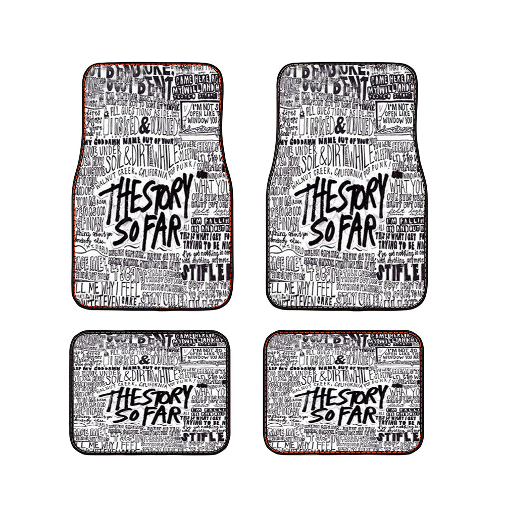 The Story So Far Collage Car Floor Mats Accessories