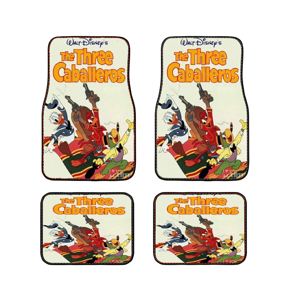 The Three Caballeros Car Floor Mats Accessories