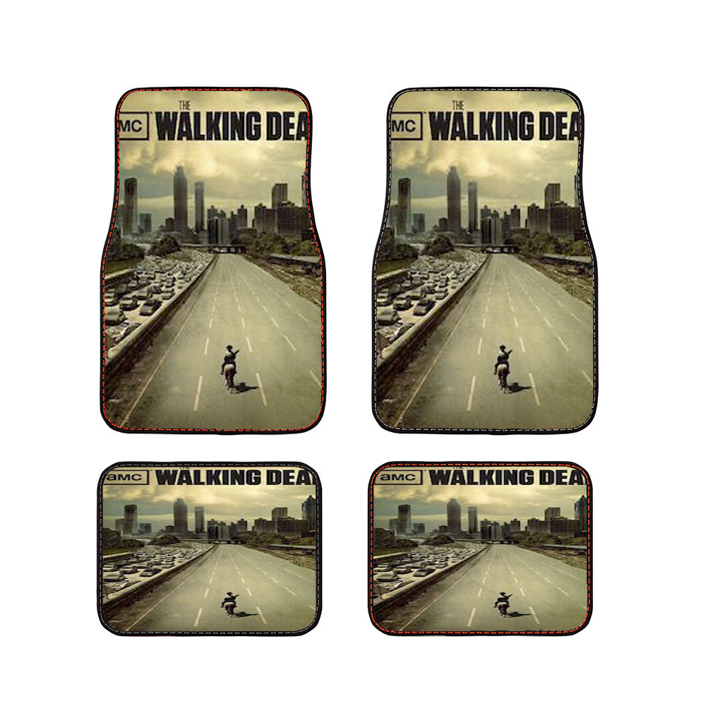 The Walking Dead Cover Car Floor Mats Accessories