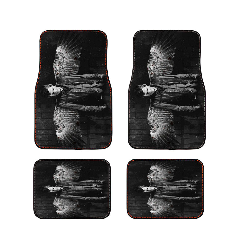 The Walking Dead Daryl Dixon Angel Wing Car Floor Mats Accessories