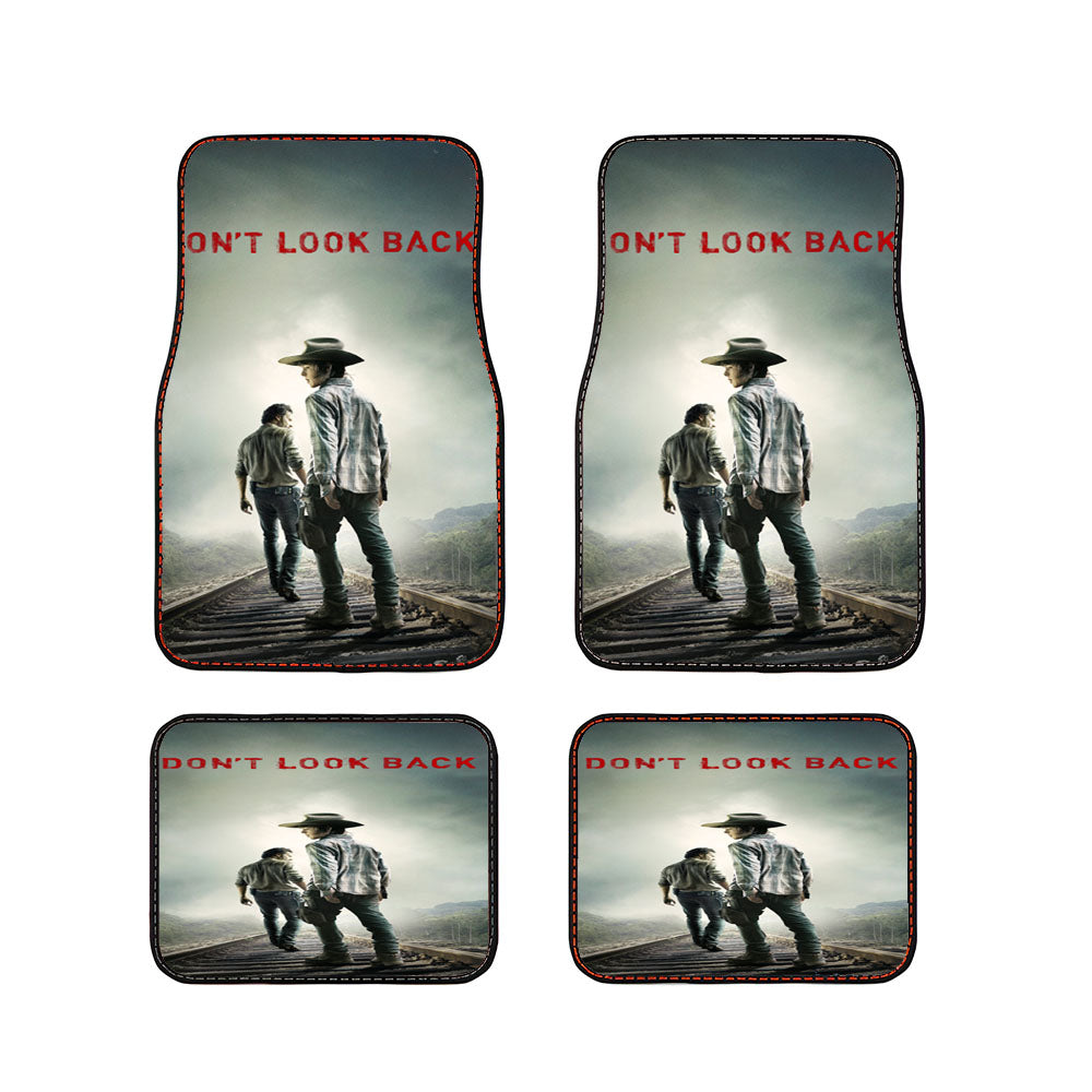 The Walking Dead Don'T Look Back Car Floor Mats Accessories