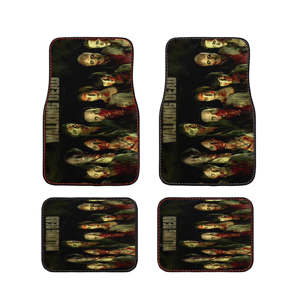The Walking Dead Zombie Car Floor Mats Accessories