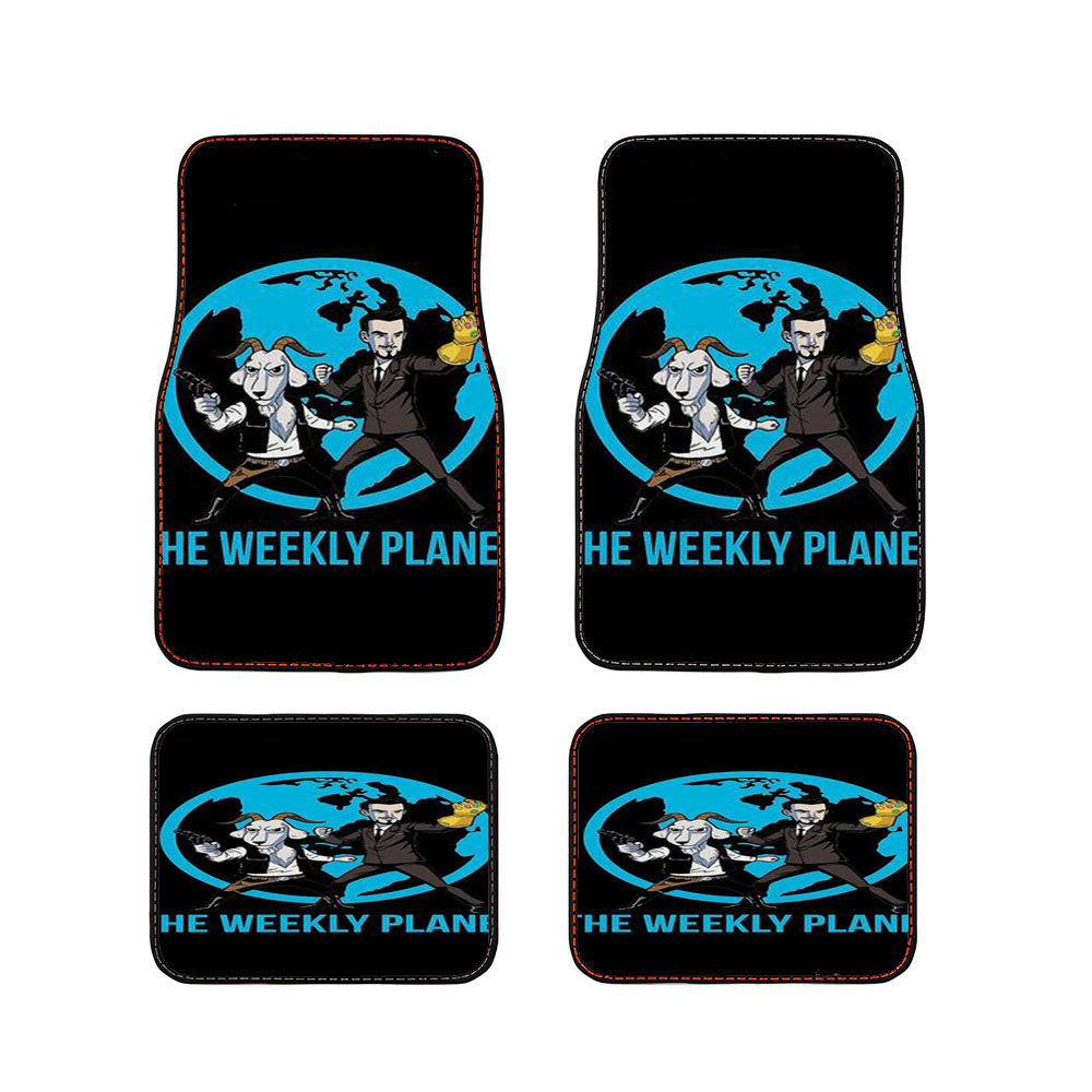 The Weekly Planet Car Floor Mats Accessories