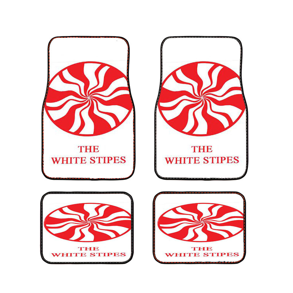 The White Stripes Car Floor Mats Accessories