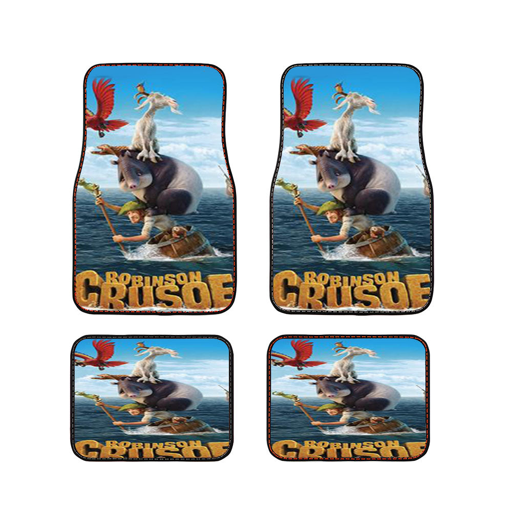 The Wild Life Robinson Crusoe Car Floor Mats Accessories