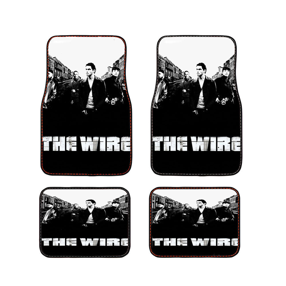 The Wire Poster Car Floor Mats Accessories