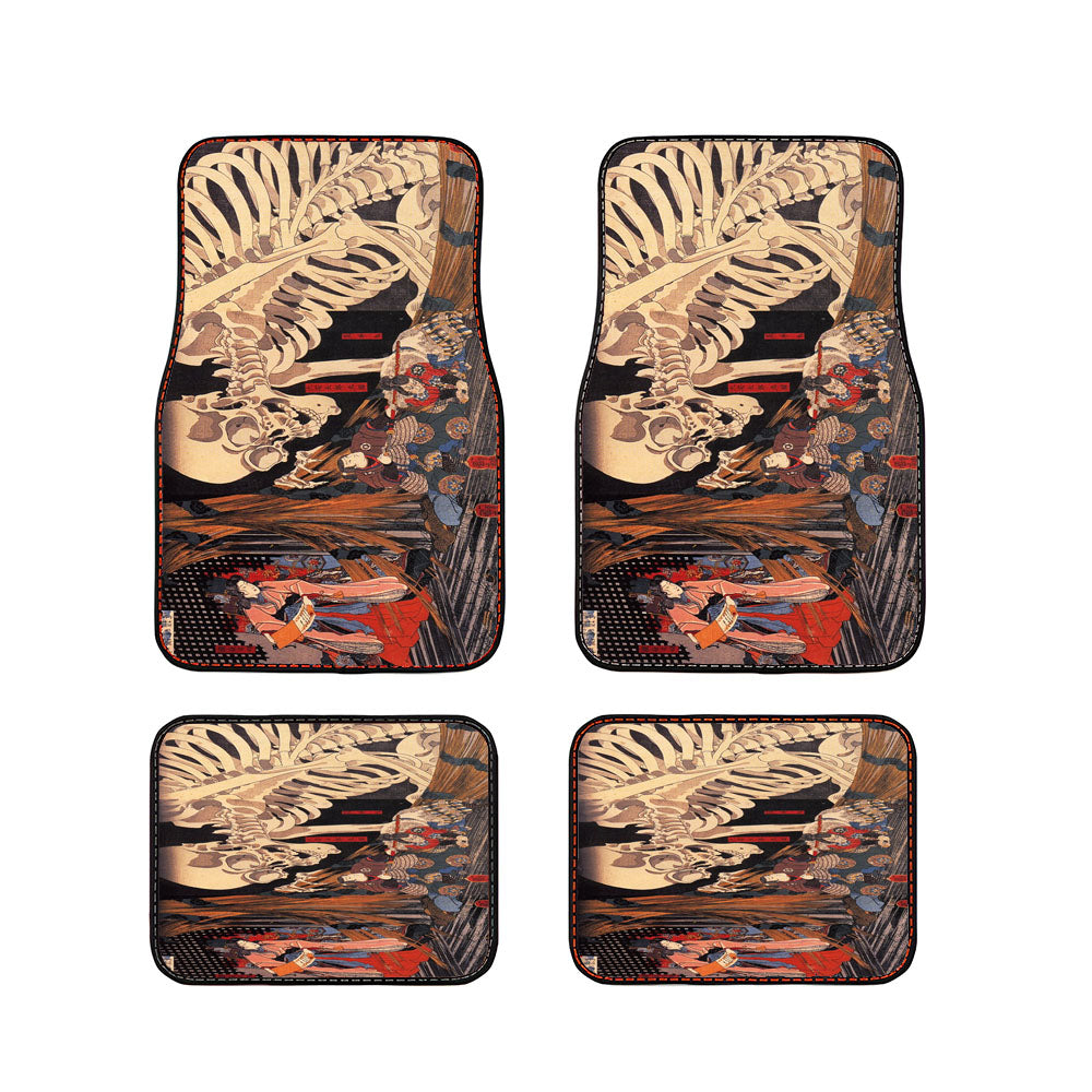The Witch And The Skeleton Spectre Car Floor Mats Accessories