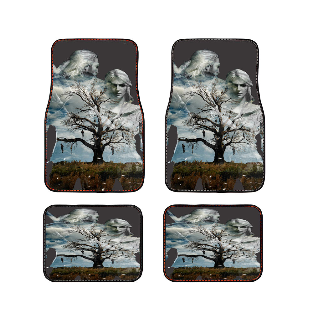 The Witcher Blood And Wine Car Floor Mats Accessories