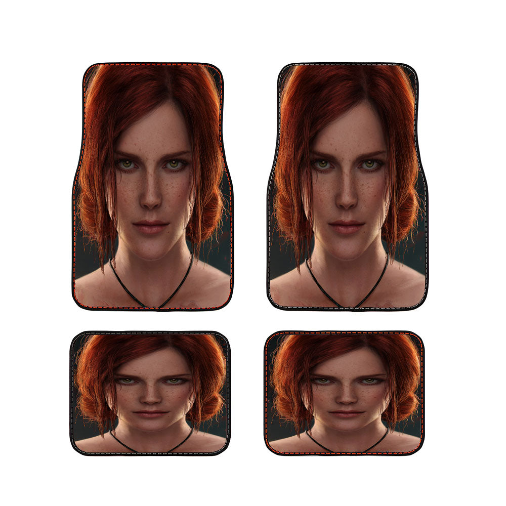 The Witcher Games Girls Car Floor Mats Accessories