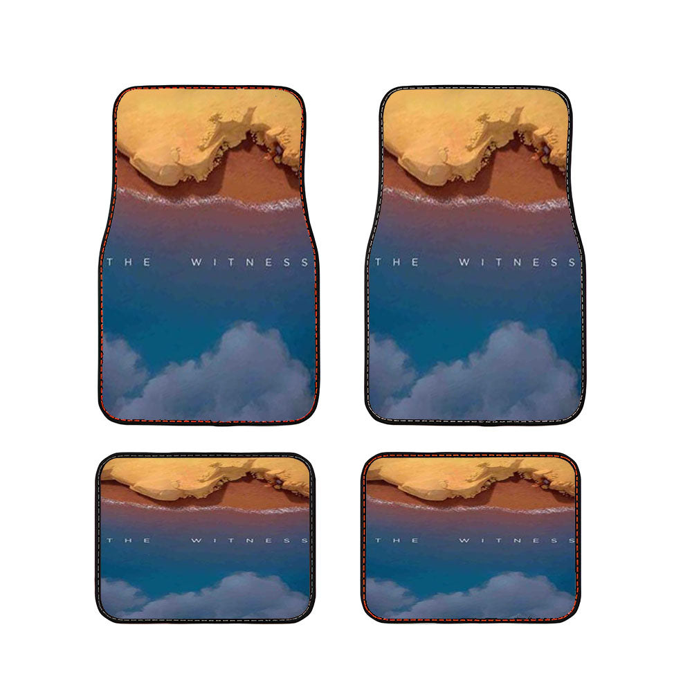 The Witness Beach Sky Car Floor Mats Accessories