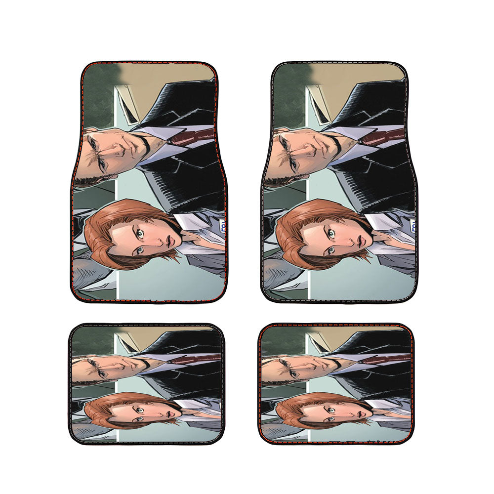 The X-Files Tv Illustration Car Floor Mats Accessories