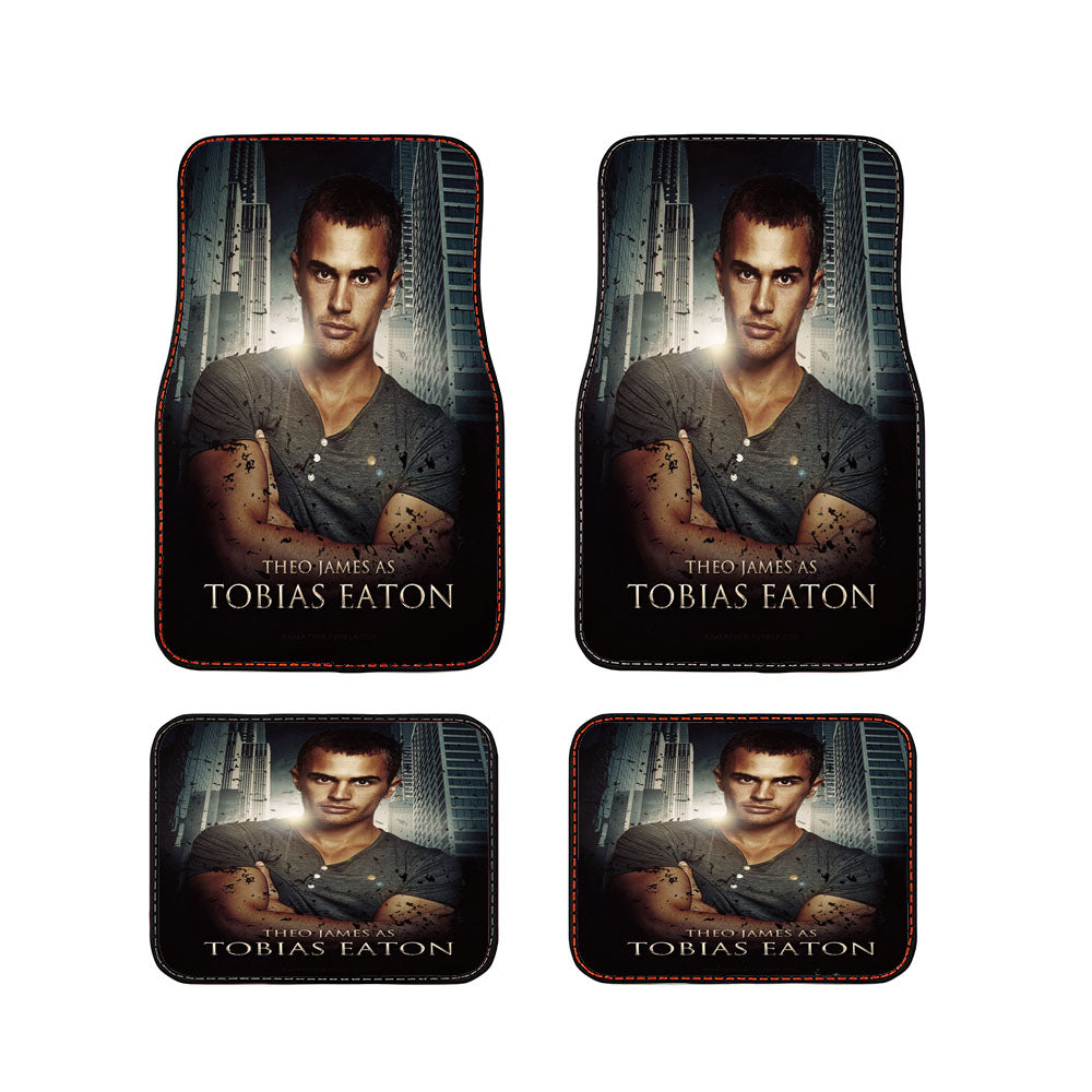 Theo James As Tobias Eaton Car Floor Mats Accessories