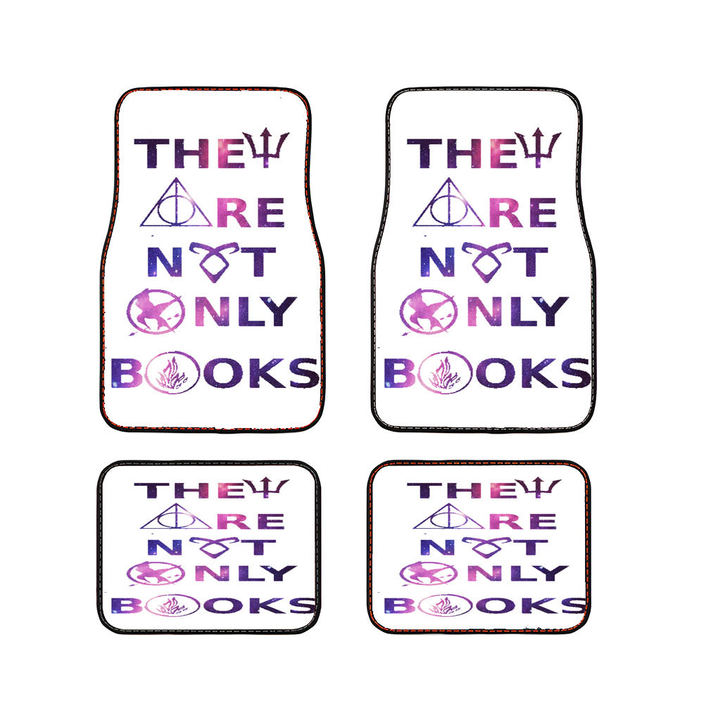 They Are Not Only Books Galxy Car Floor Mats Accessories