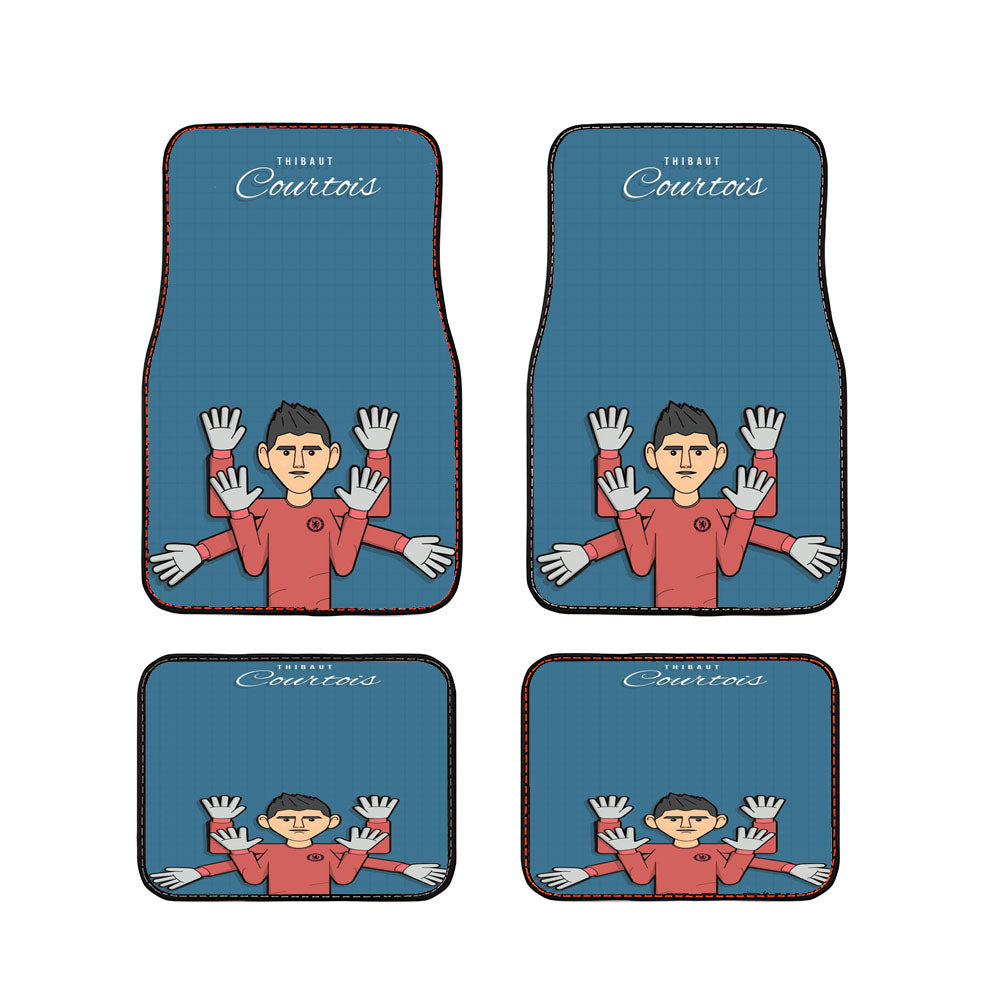 Thibaut Coutois Chelsea Car Floor Mats Accessories