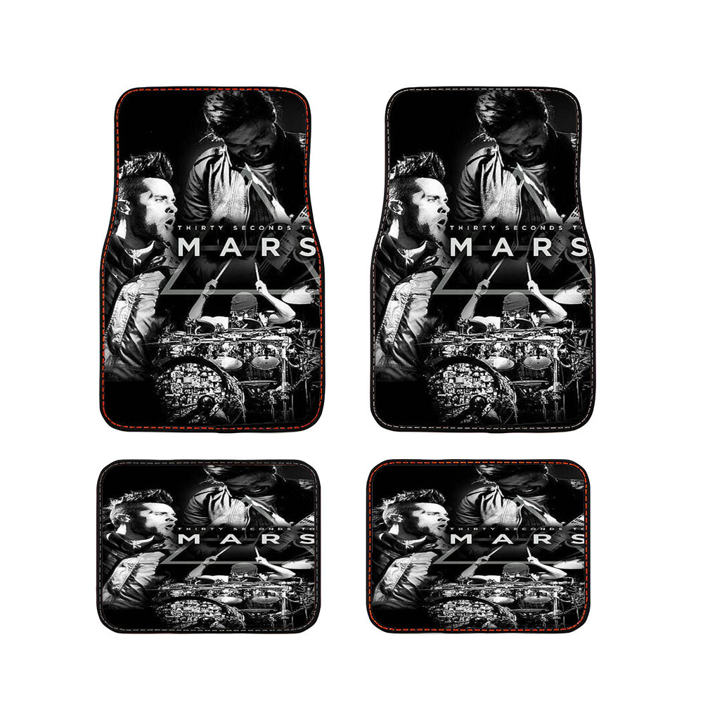 Thirty Secont To Mars Poster Car Floor Mats Accessories