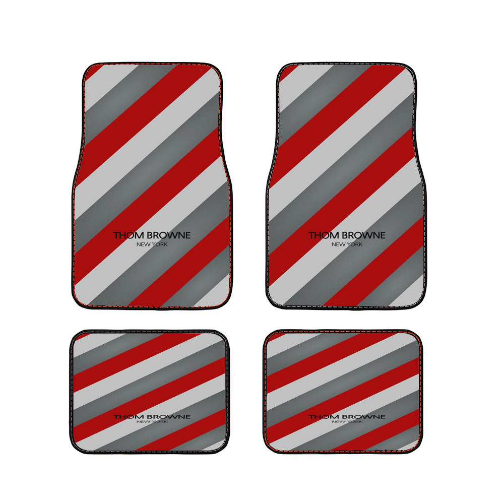 Thom Browne Color Pattern Car Floor Mats Accessories