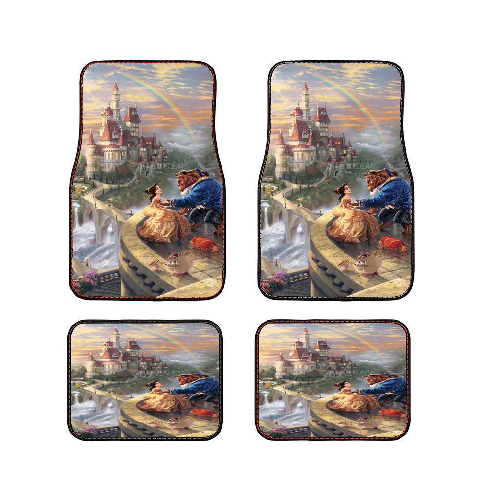 Thomas Kinkade'S Disney Paintings Car Floor Mats Accessories