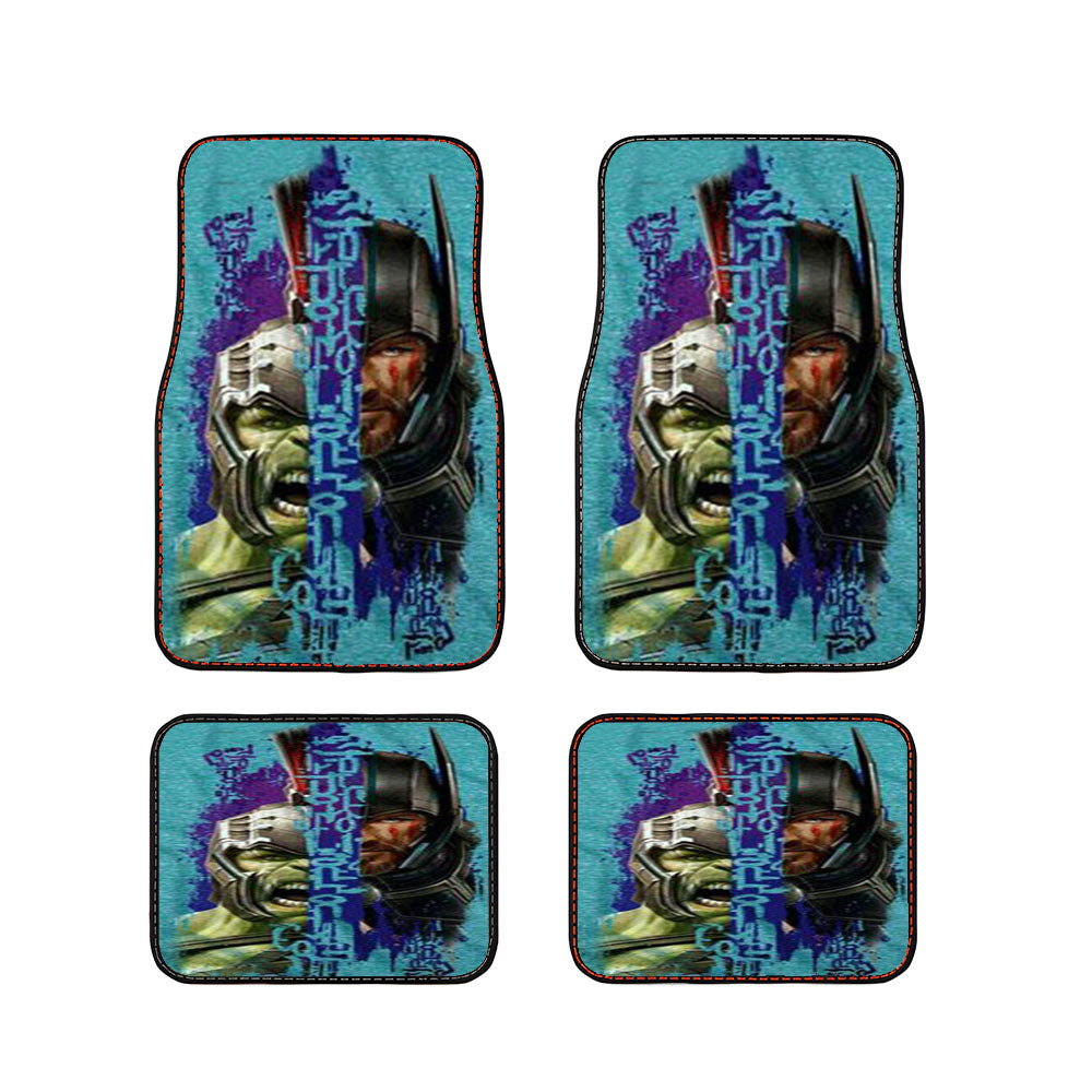 Thor Superhero Car Floor Mats Accessories