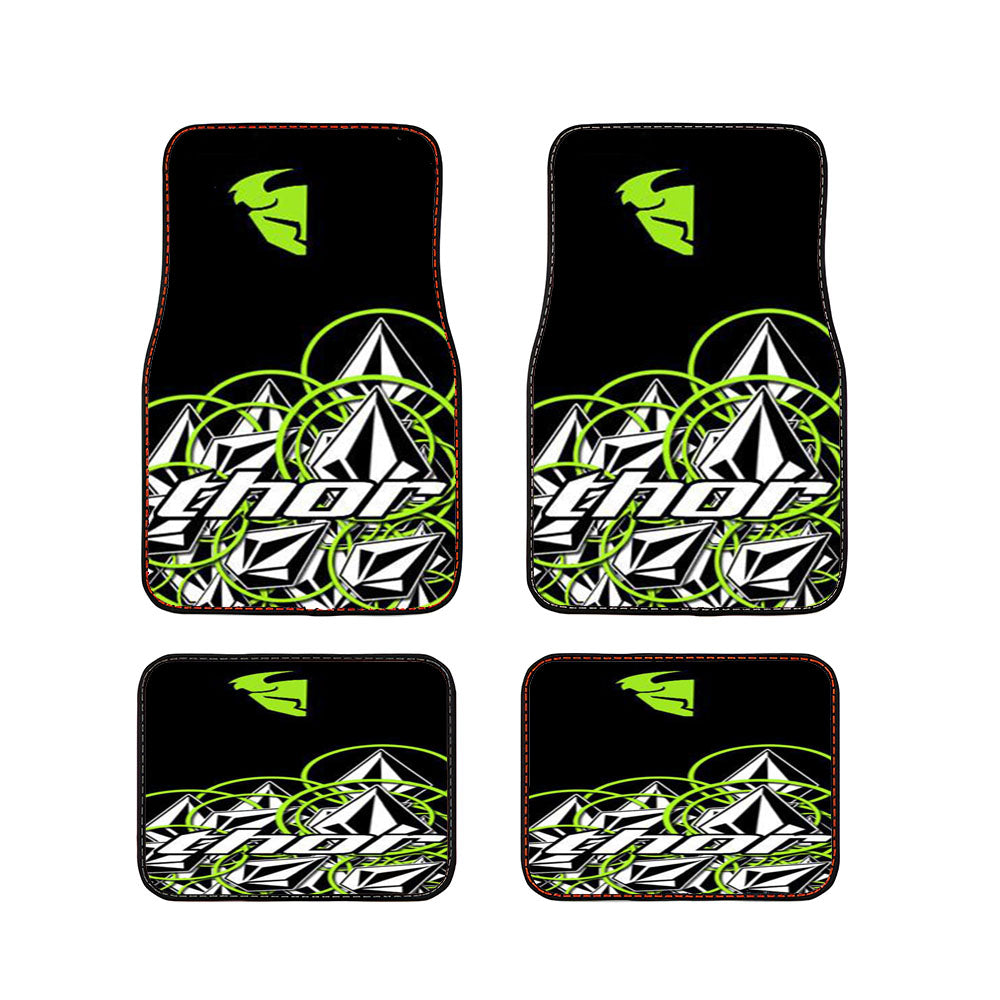 Thor Volcom Sentinel Stickerbomb Mx Protective Car Floor Mats Accessories