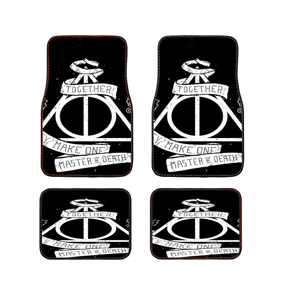 Three Hallows Of Death Car Floor Mats Accessories