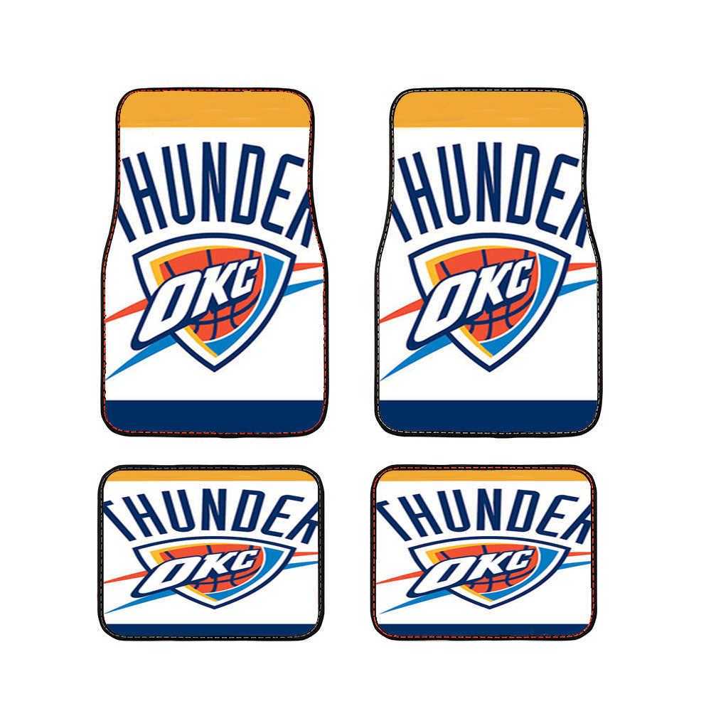 Thunder Okc Car Floor Mats Accessories