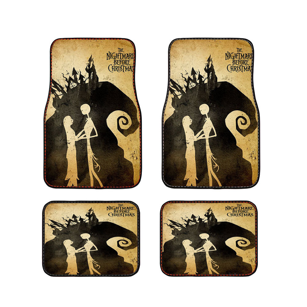 Tim Burton Nightmare Before Christmas Car Floor Mats Accessories