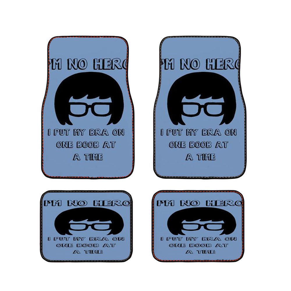 Tina Belcher Bobs Burgers Car Floor Mats Accessories