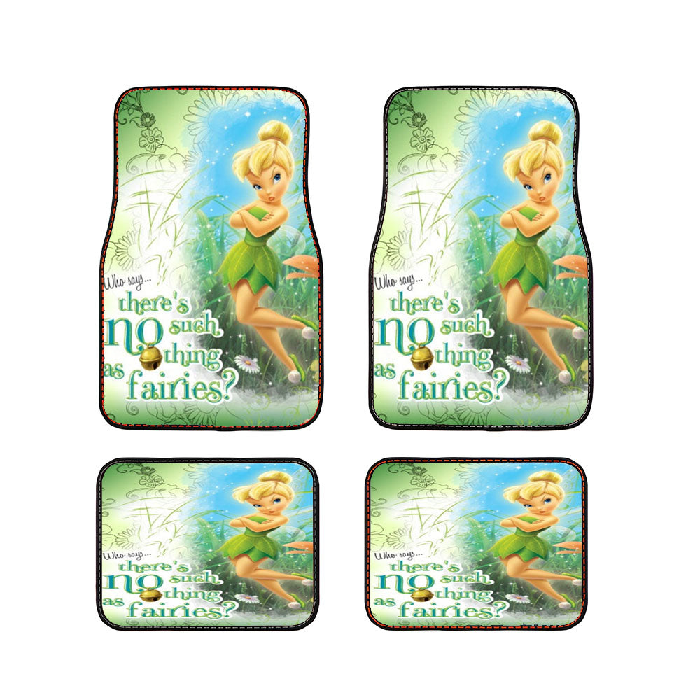 Tinkerbell Quote Car Floor Mats Accessories